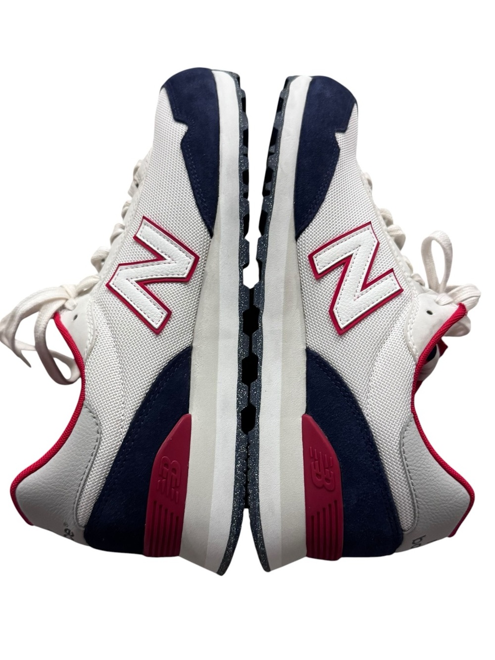 New Balance Men's White Navy Blue Red 515 Runner Sneakers Size 11 - Picture 7 of 11